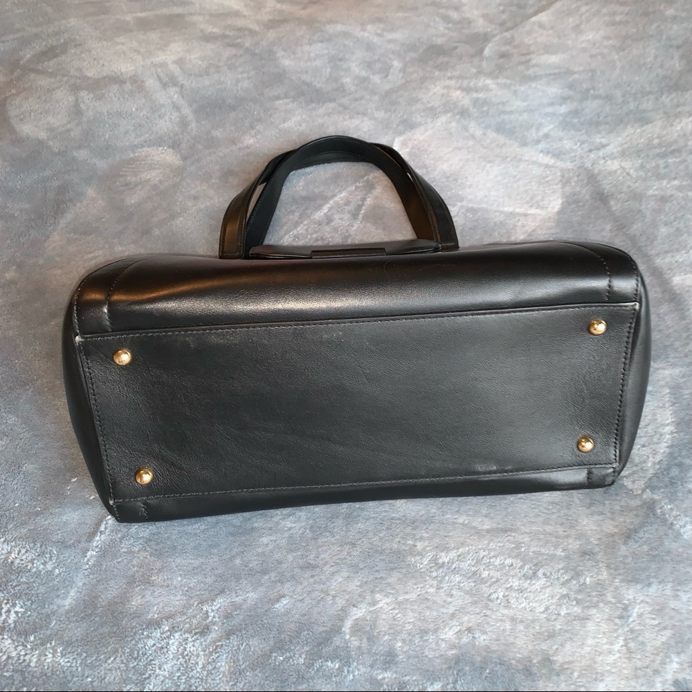 Ralph Lauren leather black shoulder bag - Picture 3 of 14